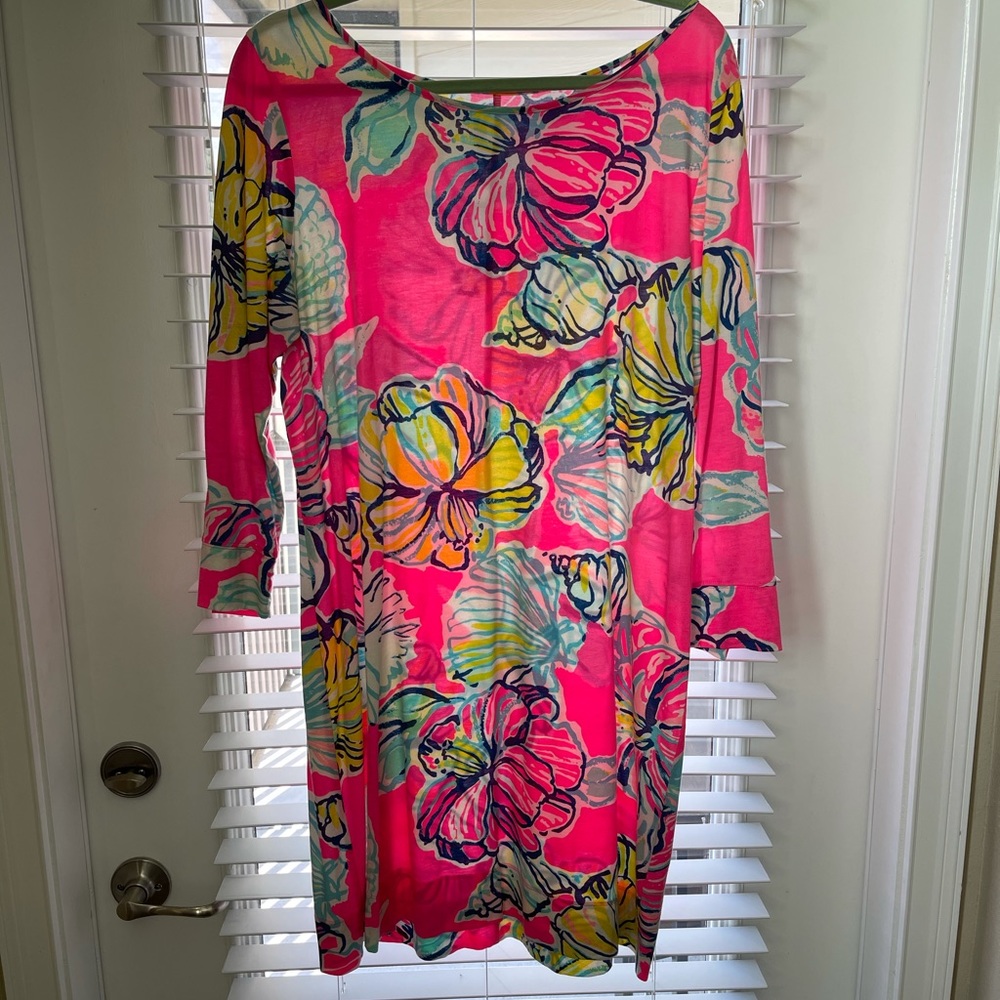 Lilly Pulitzer 3/4 length sleeve dress